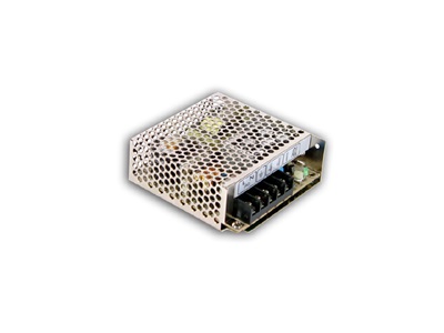 12V/4A Ipari tokozású tápegység, kapcsoló üzemű (RS-50-12) - Mean Well