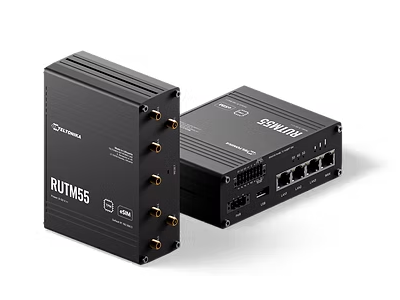 Teltonika, 5G router RS232/RS485, GNSS, 4x LAN, eSIM, ipari kivitel