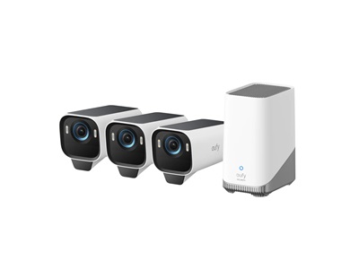 Anker, eufyCam S3 Pro 3-Cam Kit Black+White