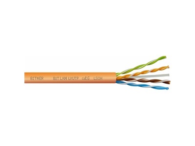 Bitner U/UTP cat.6 falikábel, LSOH (500m/dob)