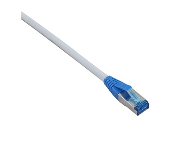 CCS Cat.6A S/FTP szerelt patch kábel 2m - fehér