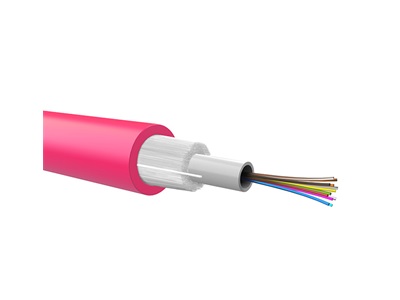 CCS optikai kül/beltéri kábel 4 szál 50/125 OM4 multi LSZH, loosetube, rágcsálóvédett