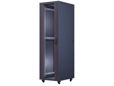 FORMRACK 32U Cosmoline 600x800 19" szabadon álló rack szekrény - RAL9005 fekete