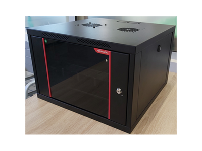 FORMRACK 7U Alfaline 555x560 19" fali rack szekrény - RAL9005 fekete
