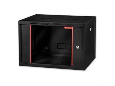 FORMRACK 9U Alfaline 555x450 19" fali rack szekrény - RAL9005 fekete