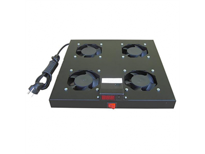 FORMRACK Ventilátor egység digitális termosztáttal, 4 ventilátor (álló szekrényhez)