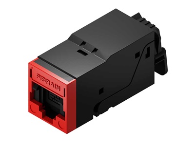 FibrainDATA HD RJ-45 modul, cat.6 UTP porvédős (keystone átalakító nélkül)