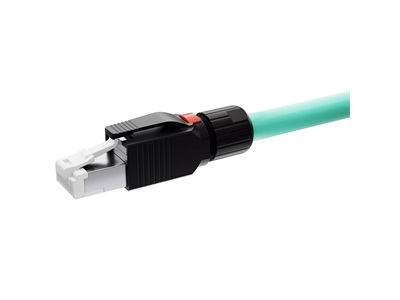 Fibrain DATA RJ-45 FM field csatlakozó, toolless, FTP cat.6A