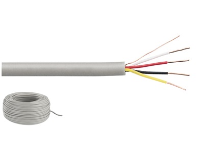 J-Y(St)Y 2x2x0,8 merev erű árnyékolt switch kábel (100m)