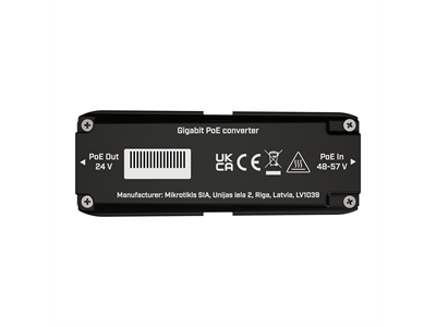 MikroTik 802.3af/24V - Passive Poe Converter