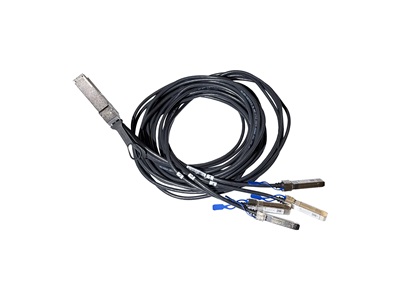 MikroTik, QSFP56 to 4x SFP56 break-out cable for CRS800 series