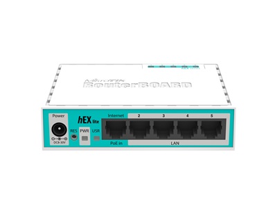 MikroTik, RouterBOARD 750 r2 (hEX lite)