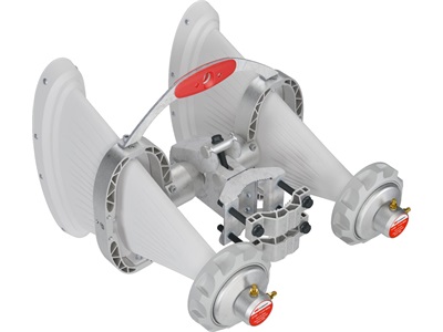 RF Elements, 6 GHz WB 60° 4x4 Asymmetrical Horn Antenna