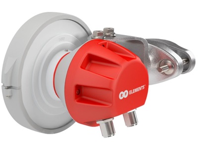 RF Elements Symmetrical Horn Antenna Carrier Class, 5GHz, 11dBi, 80°