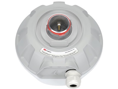 RF Elements, TwistPort aluminium  adaptor - Shielded (kompatibilis: MikroTik RouterBOARD)