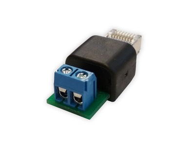 Racom  Adapter for DC power, Terminals to RJ45, RAy3