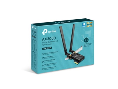 TP-Link, AX3000 Wi-Fi 6 Bluetooth 5.3 PCIe Adapter