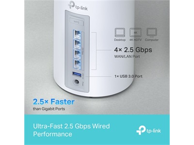 TP-Link, BE9300 Whole Home Mesh WiFi 7 System, 2-pack