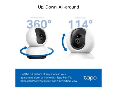 TP-Link, Pan/Tilt AI Home Security Wi-Fi Camera