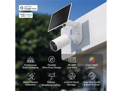 TP-Link, Solar-Powered Security Camera Kit