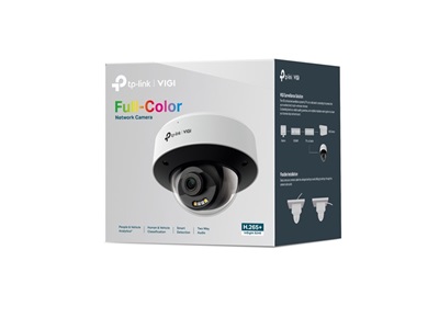 TP-Link, VIGI 4MP Full-Color Dome Network Camera (4MM)