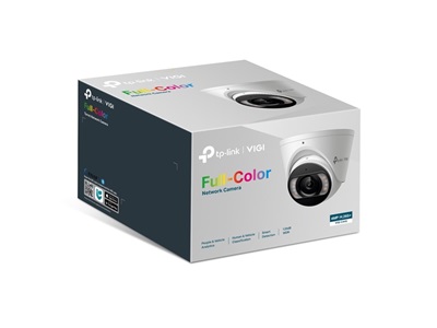 TP-Link, VIGI 4MP Full-Color Turret Network Camera (2,8MM)
