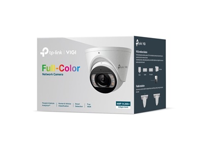 TP-Link, VIGI 4MP Full-Color Turret Network Camera (2,8MM)