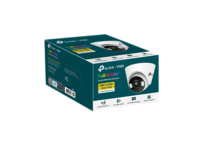 TP-Link, VIGI 4MP Full-Color Wi-Fi Turret Network Camera (4MM)