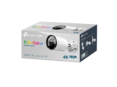 TP-Link, VIGI 8MP Outdoor Full-Color Bullet Network Camera (2,8MM)