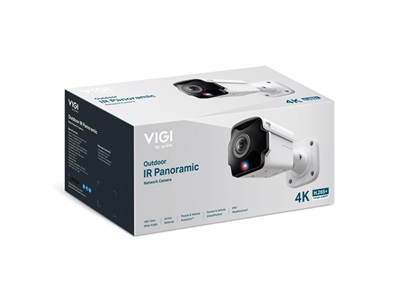TP-Link, VIGI 8MP Outdoor IR Panoramic Bullet Network Camera