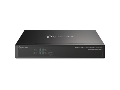 TP-Link, VIGI 8 Channel PoE+ Network Video Recorder