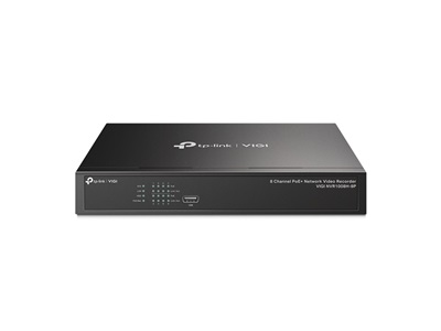 TP-Link, VIGI 8 Channel PoE+ Network Video Recorder