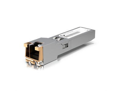 Ubiquiti, 10G SFP+ - RJ-45 átalakító modul, 100m