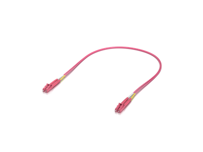 Ubiquiti, OM4 Duplex LC UPC Fiber Patch Cable, 0.5M, 50-pack