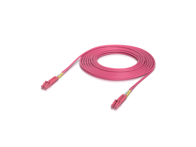 Ubiquiti, OM4 Duplex LC UPC Fiber Patch Cable, 10M