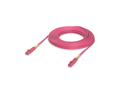 Ubiquiti, OM4 Duplex LC UPC Fiber Patch Cable, 15M
