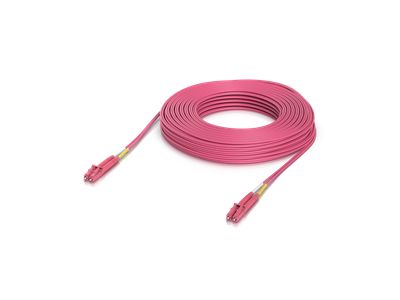 Ubiquiti, OM4 Duplex LC UPC Fiber Patch Cable, 30M