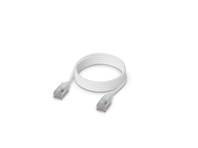 Ubiquiti, UniFi Etherlighting Patch Cable, 1m, Cat.6A, áttetsző