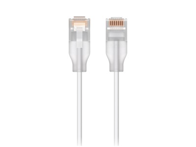 Ubiquiti, UniFi Etherlighting Patch Cable, 1m, cat.6, áttetsző
