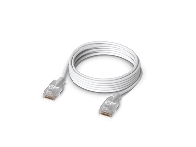 Ubiquiti, UniFi Etherlighting Patch Cable, 1m, cat.6, áttetsző