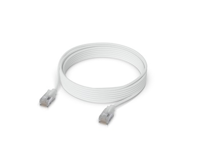 Ubiquiti, UniFi Etherlighting Patch Cable, 3m, Cat.6A, áttetsző