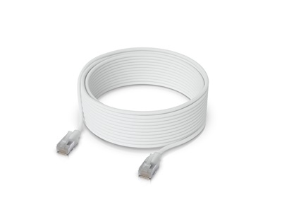 Ubiquiti, UniFi Etherlighting Patch Cable, 8m, Cat.6A, áttetsző