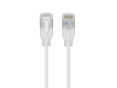 Ubiquiti, UniFi Etherlighting patch kábel, 0,15m, cat.6A, áttetsző, 24-pack
