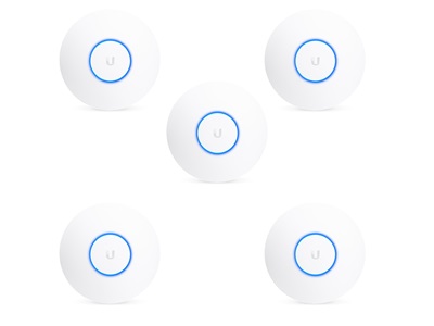 Ubiquiti, UniFi Wave2 AC SHD 1733Mbit 802.11a/b/g/n/ac, MU-MIMO accesspoint (PoE adapter nélkül) - 5 pack