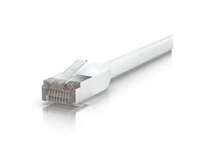 Ubiquiti, UniFi kültéri patch kábel, 2m, Cat.5e, fehér