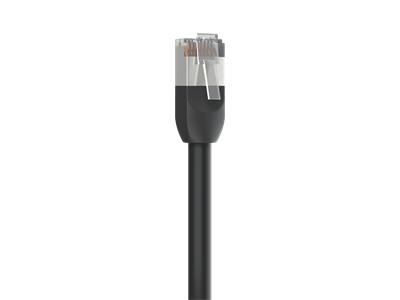 Ubiquiti, UniFi kültéri patch kábel, 3m, cat.5e, fekete