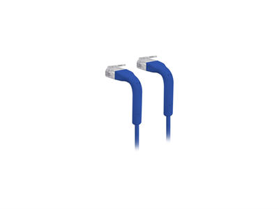 Ubiquiti, UniFi patch kábel, 0,1m, cat.6, kék